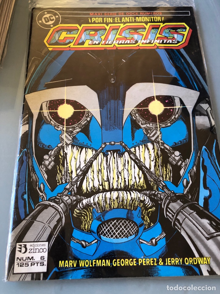 C&oacute;mics: Crisis en tierras infinitas. N&uacute;m. 6. Ed. Zinco. - Foto 1