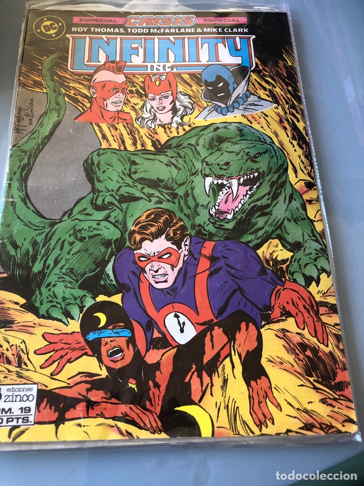 C&oacute;mics: Infinity Inc. N&uacute;m. 19. Ed. Zinco. - Foto 1