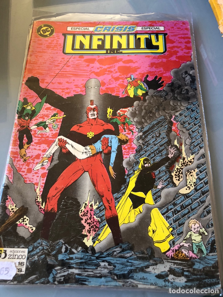 C&oacute;mics: Infinity Inc. N&uacute;m. 16. Ed. Zinco. - Foto 1