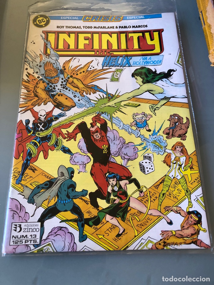 C&oacute;mics: Infinity Inc. N&uacute;m. 13. Ed. Zinco. - Foto 1