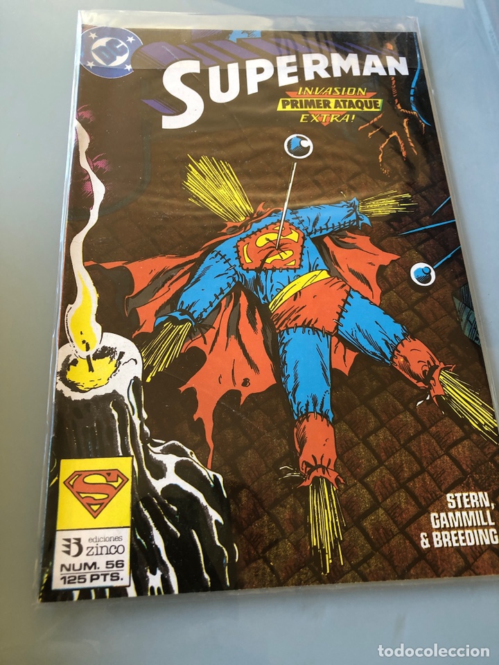 C&oacute;mics: Superman N&uacute;m. 56. Ed. Zinco Vol. 2. - Foto 1