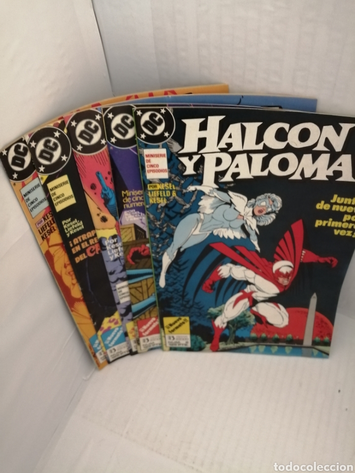 C&oacute;mics: HALCON Y PALOMA (Miniserie de 5 episodios completa) Primera edicion - Foto 7