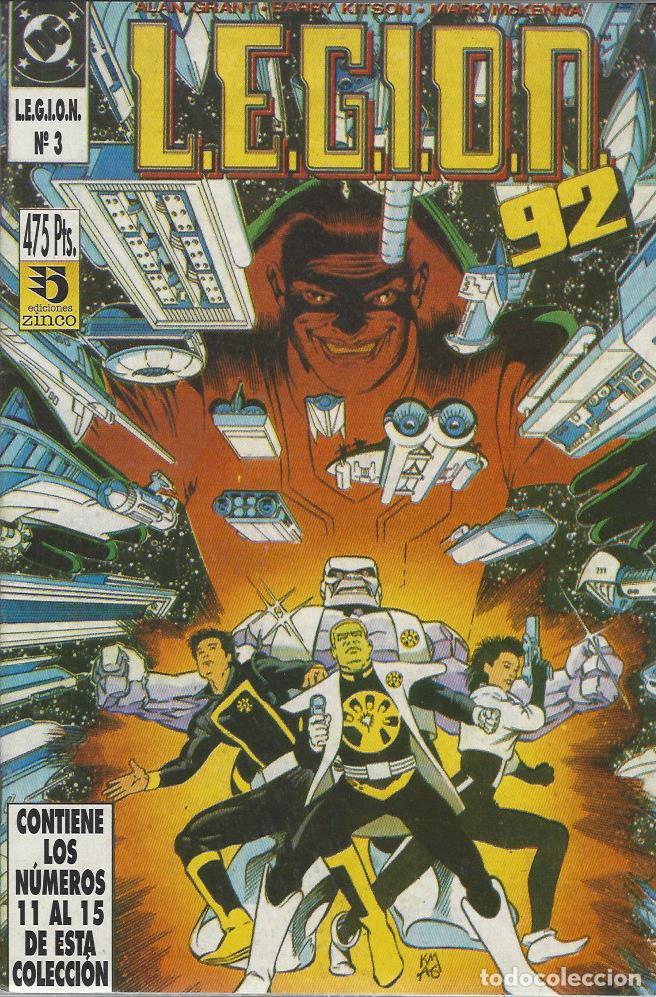 C&oacute;mics: LEGION 91 92 -RETAPADO 11 AL 15 - MUY BUEN ESTADO