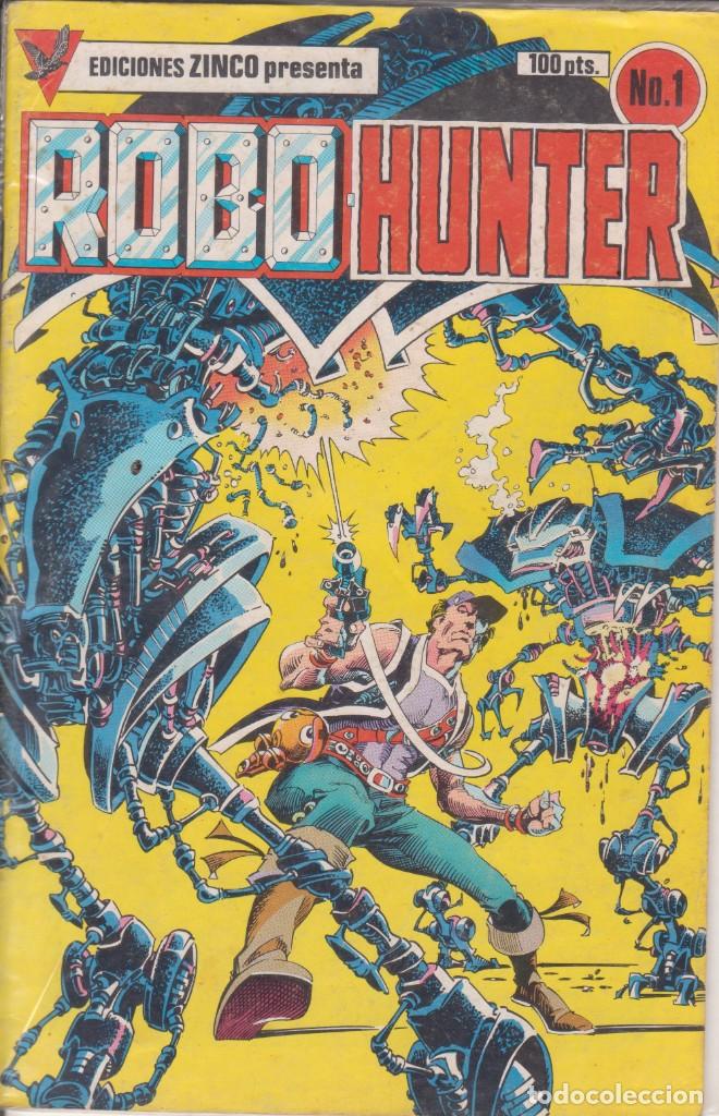 C&oacute;mics: C&Oacute;MIC ROBO HUNTER N&ordm; 1 ED, ZINCO / EAGLE ( U.K.) 1985 - Foto 1