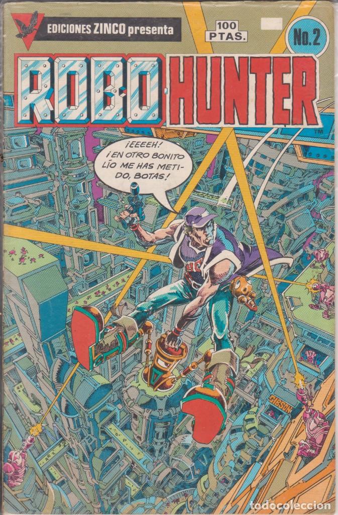 C&oacute;mics: C&Oacute;MIC ROBO HUNTER N&ordm; 2 ED, ZINCO / EAGLE ( U.K.) 1985 - Foto 1