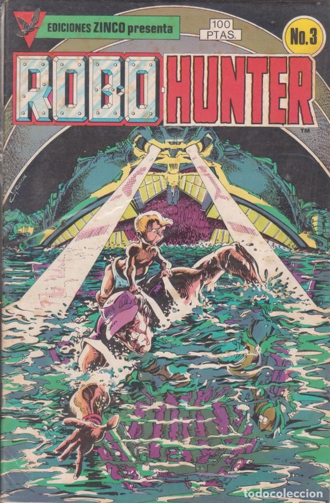 C&oacute;mics: C&Oacute;MIC ROBO HUNTER N&ordm; 3 ED, ZINCO / EAGLE ( U.K.) 1985 - Foto 1