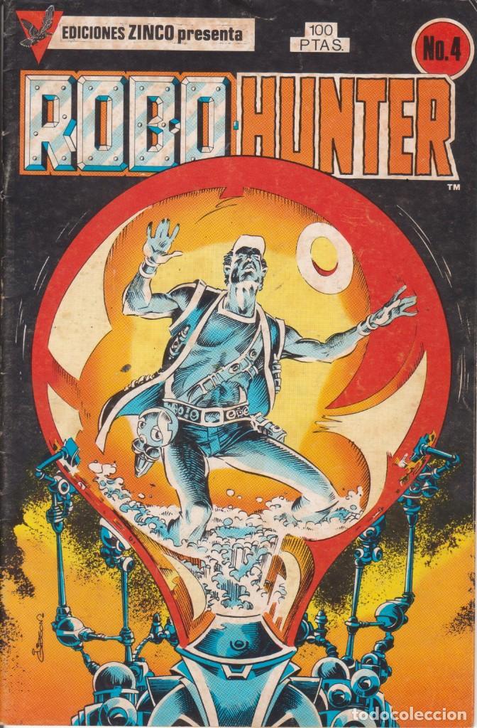 C&oacute;mics: C&Oacute;MIC ROBO HUNTER N&ordm; 4 ED, ZINCO / EAGLE ( U.K.) 1985 - Foto 1