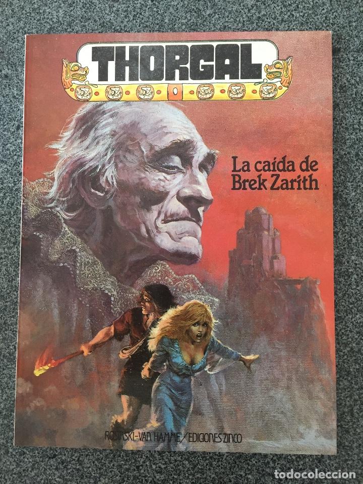 C&oacute;mics: THORGAL - LA CA&Iacute;DA DE BREK ZARITH - 1&ordf; EDICI&Oacute;N - EDICIONES ZINCO - 1986 - &iexcl;COMO NUEVO! - Foto 1