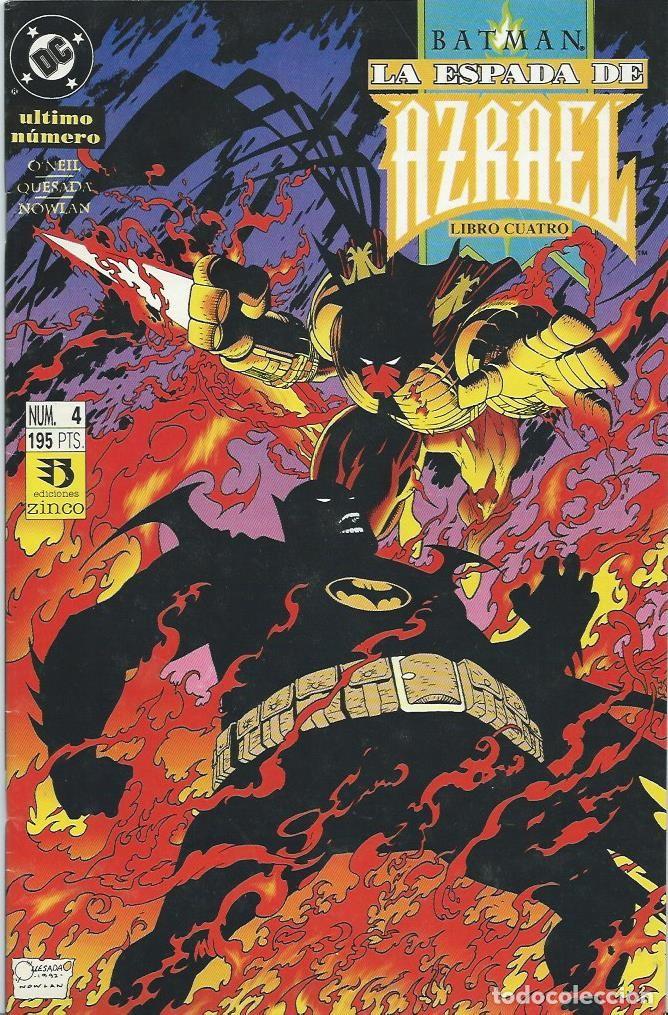 C&oacute;mics: Batman , la espada de Azrael n&ordm; 4 Zinco - Foto 1