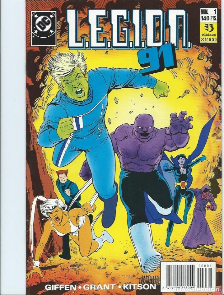 C&oacute;mics: LEGION 91 N&ordm; 1 Zinco - Foto 1