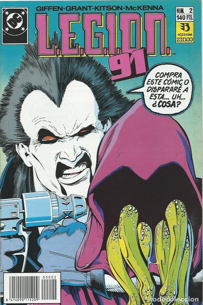 C&oacute;mics: LEGION 91 N&ordm; 2 Zinco - Foto 1