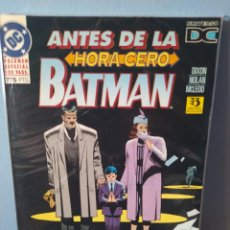 Cómics: DESCATALALOGADO-BATMAN: ANTES DE LA HORA CERO (ZINCO, 1995). DIXON, GRUMMET, MOENCH, MANLEY Y NOLAN.. Lote 218413656