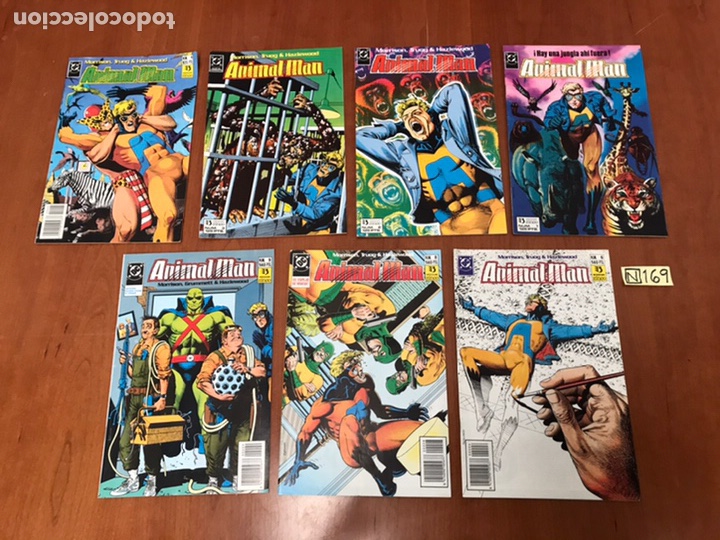 C&oacute;mics: ANIMAL MAN (EDICIONES ZINCO) - 7 nums. - Foto 1