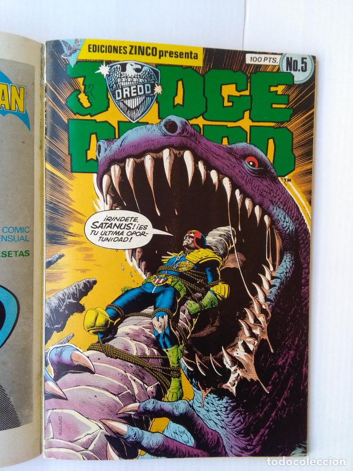 C&oacute;mics: JUDGE DREDD NUMEROS 2-3-4-5-LEER DESCRIPCION - Foto 5