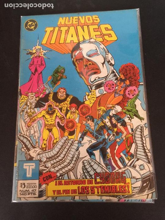 C&oacute;mics: ZINCO DC NUEVOS TITANES NUMERO 47 NORMAL ESTADO - Foto 1
