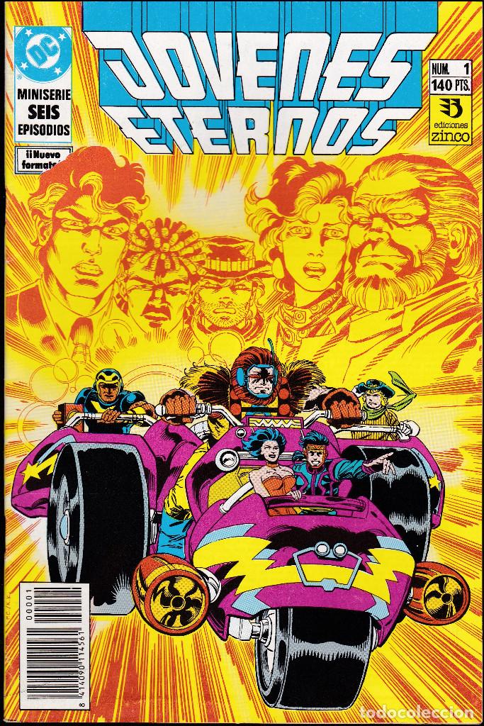 C&oacute;mics: JOVENES ETERNOS - N&ordm; 1 DE 6 - DC Comics - 1990 - EDICIONES ZINCO, S. A. - - Foto 1
