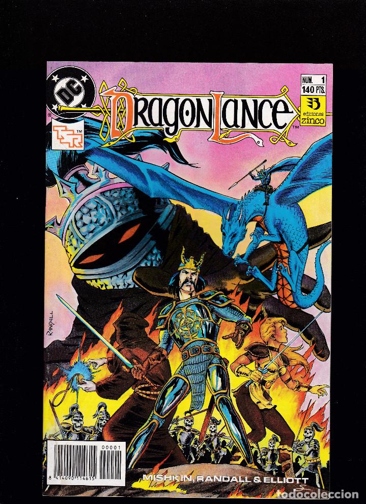 C&oacute;mics: DRAGON LANCE - N&ordm; 1 DE 12 - DC Comics - 1990 - EDICIONES ZINCO, S. A. - - Foto 1