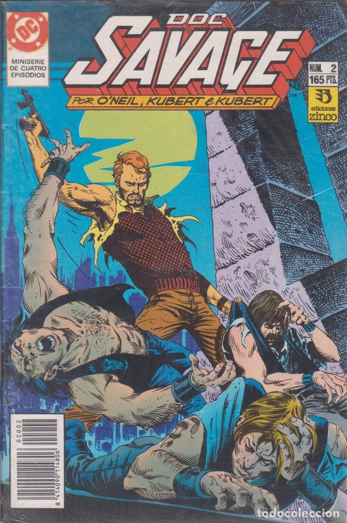 C&oacute;mics: COMIC DC DOC SAVAGE N&ordm; 2 ED.ZINCO ( O&acute;NEIL, KUBERT & KUBERT ) - Foto 1