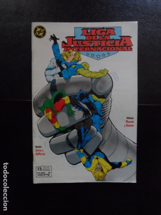 C&oacute;mics: LIGA DE LA JUSTICIA INTERNACIONAL N&ordm; 9 EDICIONES ZINCO - Foto 1
