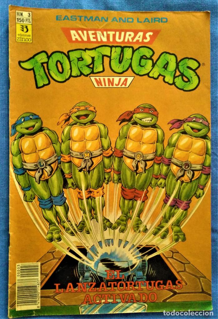 C&oacute;mics: AVENTURAS DE LAS TORTUGAS NINJA - COMIC N&ordm;3 - Foto 1