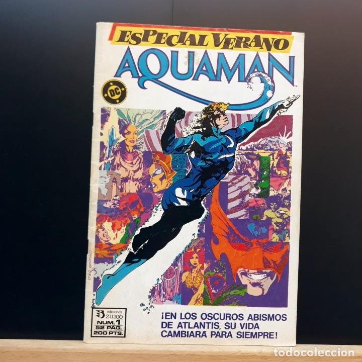 C&oacute;mics: AQUAMAN 1 ESPECIAL VERANO EDICIONES ZINCO - Foto 1