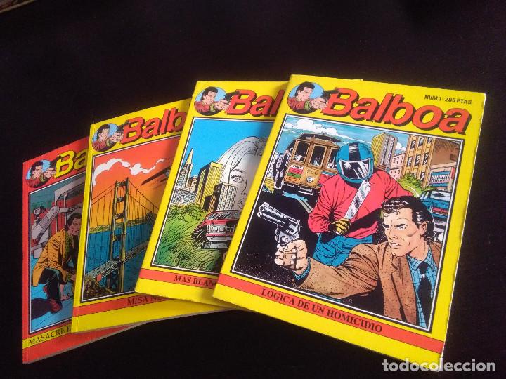 C&oacute;mics: BALBOA NUMEROS 1-2-3-4 ZINCO - Foto 1