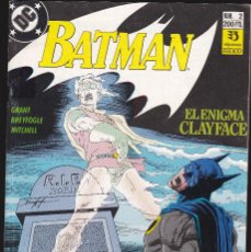 Cómics: BATMAN - EL ENIGMA CLAYFACE - Nº 2 DE 2 - 1990 - DC - ZINCO .S.A -