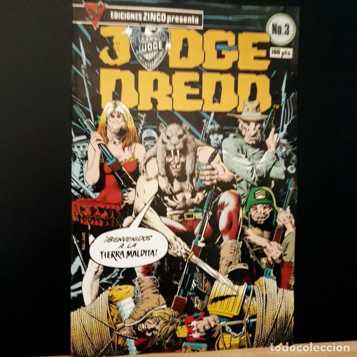 C&oacute;mics: JUDGE DREDD N&ordm; 3 EDICIONES ZINCO PRESENTA - Foto 1
