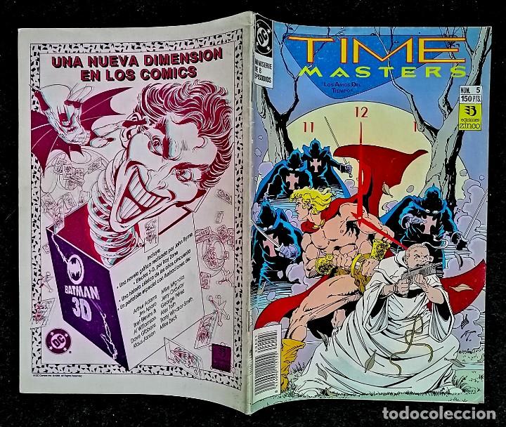 C&oacute;mics: TIME MASTERS - N&ordm; 5 - LOS AMOS DEL TIEMPO - DC - EDICIONES ZINCO - Foto 2