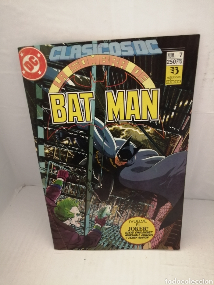 C&oacute;mics: Zinco: Cl&aacute;sicos DC. LA SOMBRA DE BATMAN, Num. 7 - Foto 1