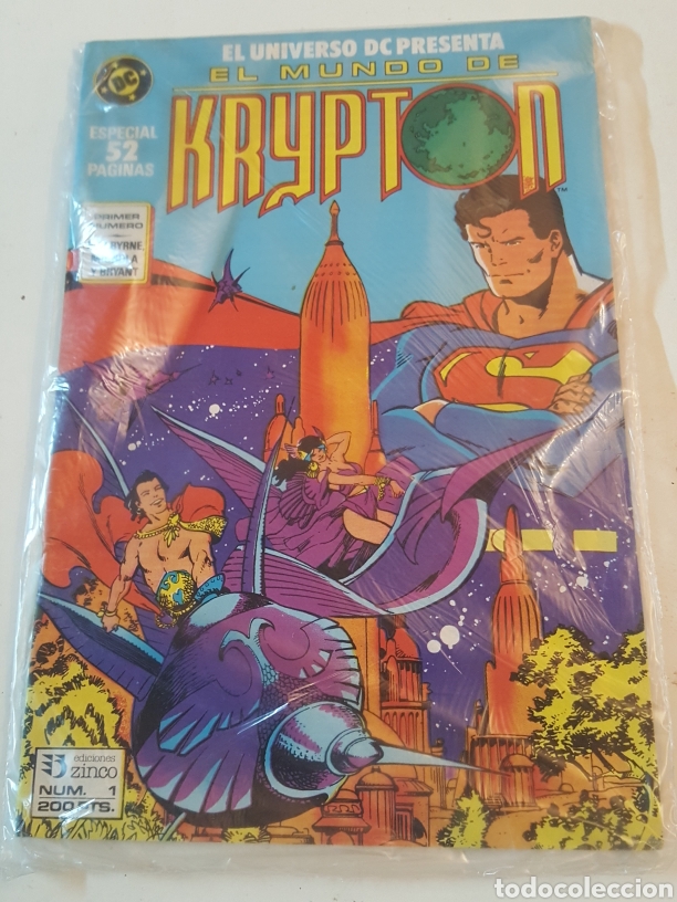 C&oacute;mics: Superman El Mundo de Krypton N&deg; 1 Ediciones Zinco - Foto 1