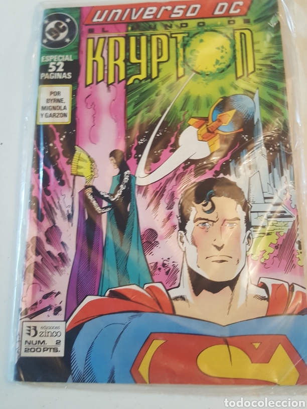 C&oacute;mics: Superman Universo DC El Mundo de Krypton N&deg; 2 Ed. Zinco - Foto 1