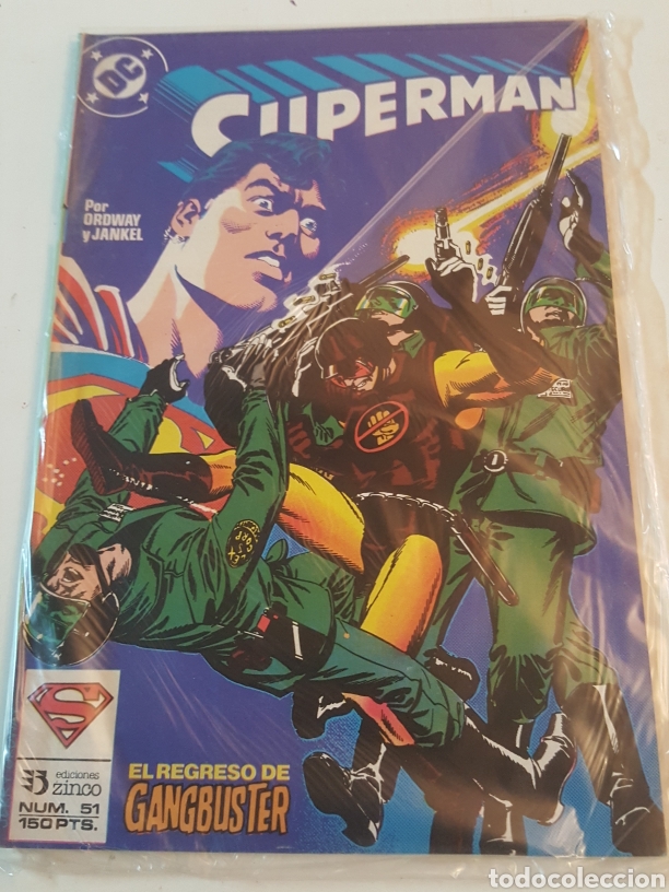 C&oacute;mics: Comic Superman N&deg; 51 El regreso de Gabgbuster Ed. ZINCO - Foto 1