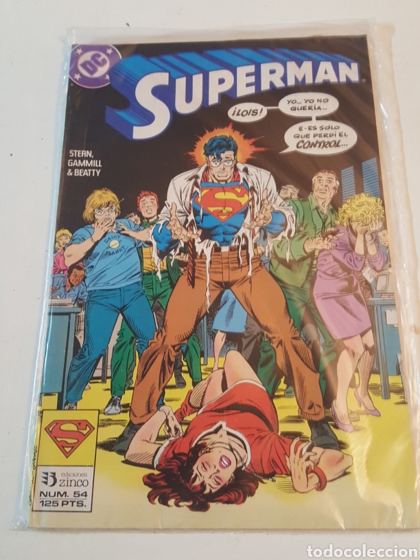 C&oacute;mics: Comic Superman N&deg; 54 Ed. ZINCO - Foto 1