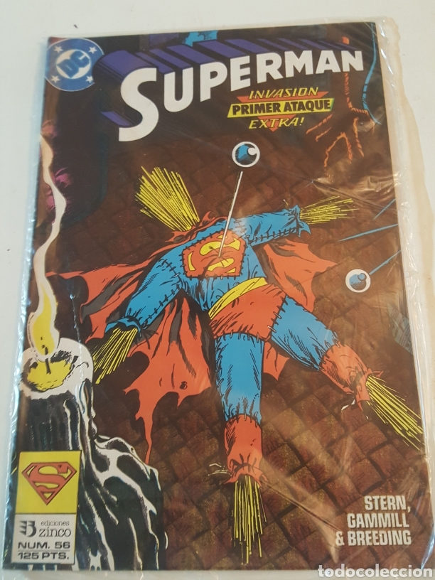 C&oacute;mics: Comic Superman N&deg; 56 Invasion Primer Ataque ED. ZINCO - Foto 1