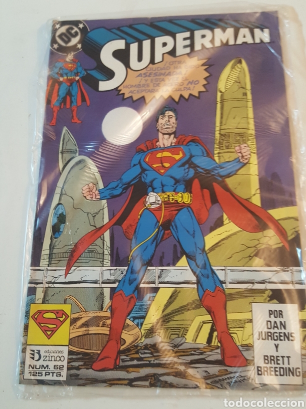 C&oacute;mics: Comic Superman N&deg; 62 Ed. ZINCO - Foto 1