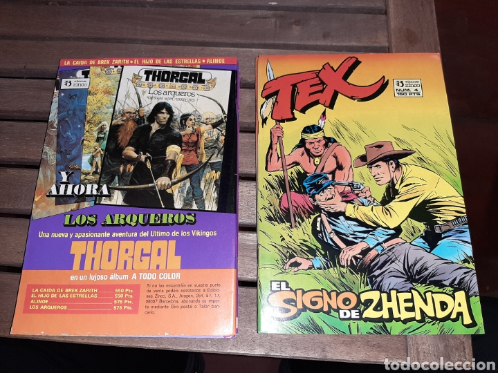 C&oacute;mics: Tex , colecci&oacute;n completa de 6 c&oacute;mics, Ediciones Zinco - Foto 4