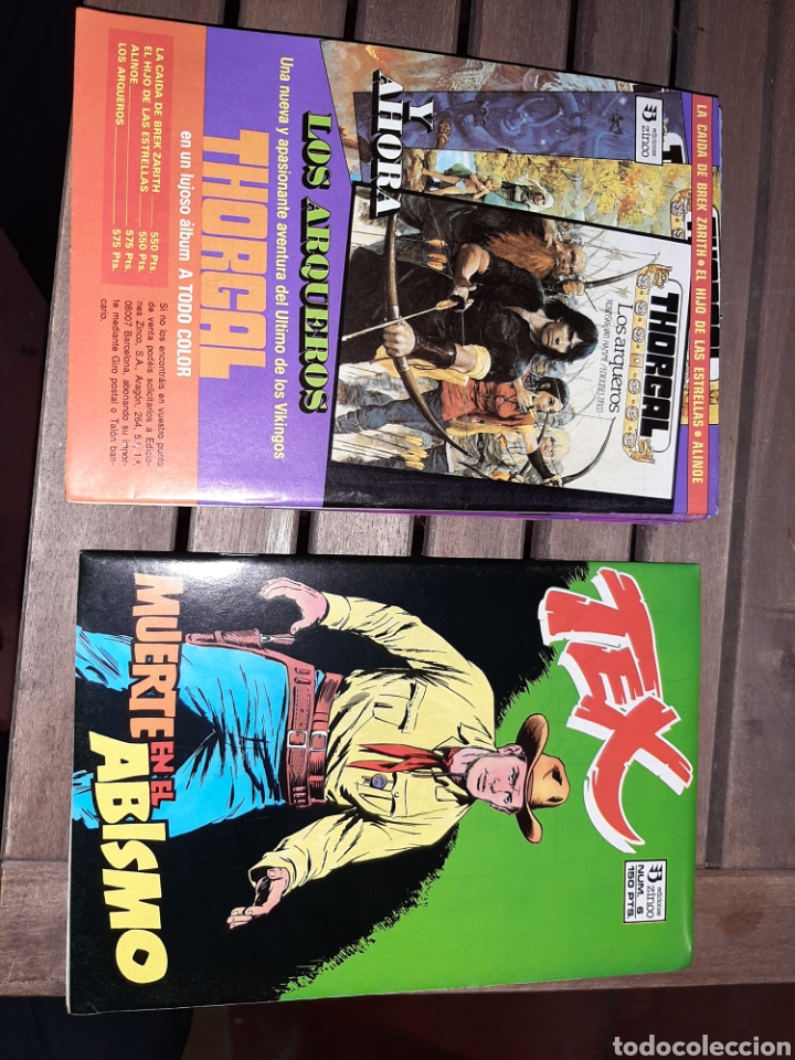 C&oacute;mics: Tex , colecci&oacute;n completa de 6 c&oacute;mics, Ediciones Zinco - Foto 6