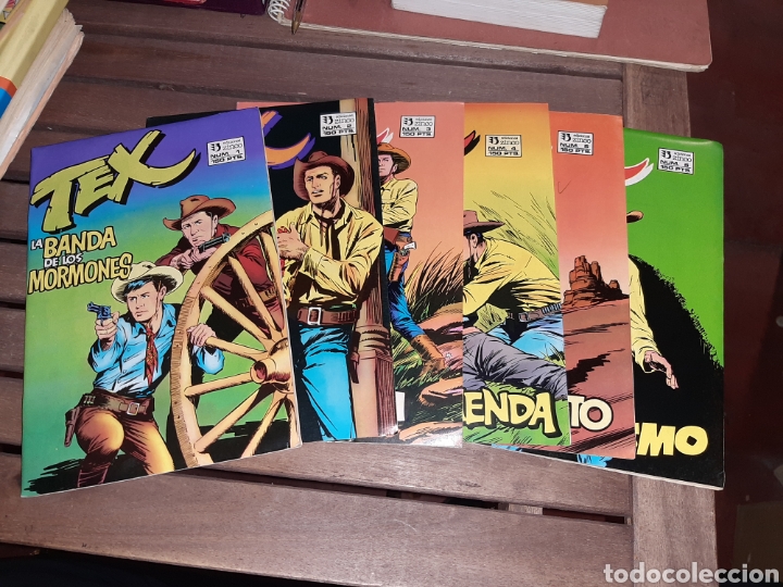 C&oacute;mics: Tex , colecci&oacute;n completa de 6 c&oacute;mics, Ediciones Zinco - Foto 1