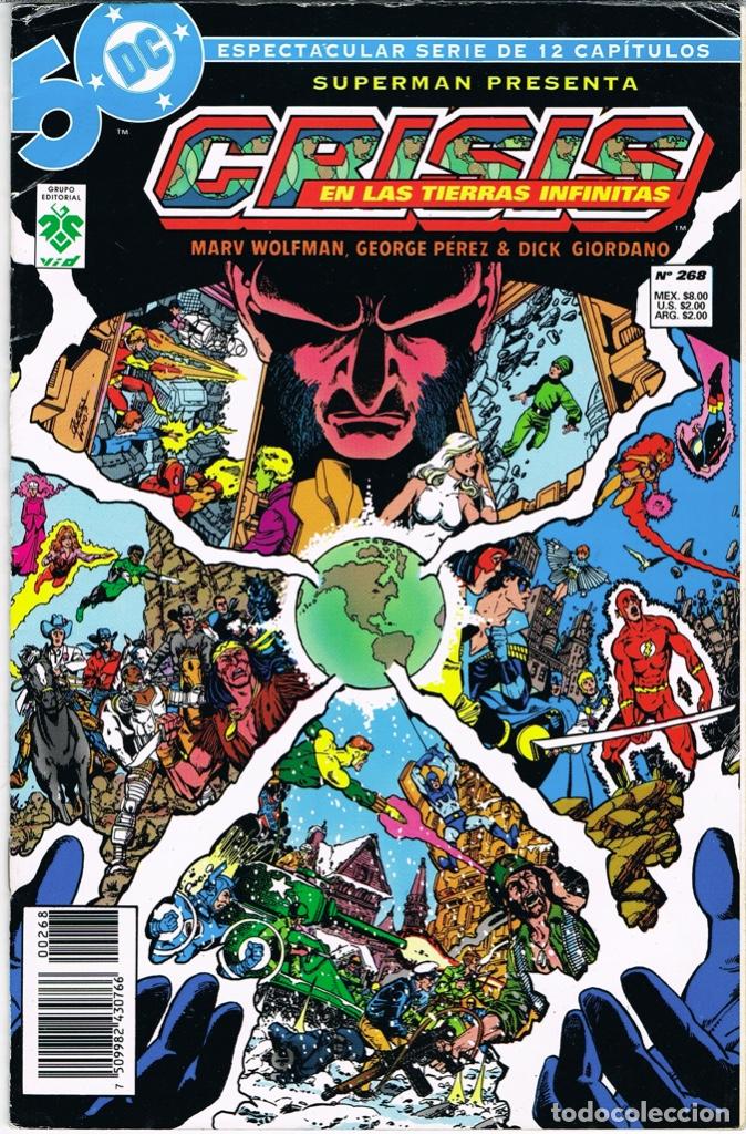 C&oacute;mics: SUPERMAN PRESENTA CRISIS EN LAS TIERRAS INFINITAS NUMERO 268 - Foto 1