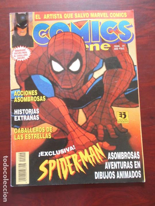 C&oacute;mics: COMICS SCENE N&ordm; 19 - ZINCO (B) - Foto 1