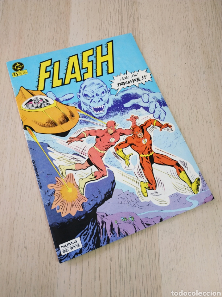 C&oacute;mics: CASI EXCELENTE ESTADO FLASH 4 COMICS EDICIONES ZINCO - Foto 1
