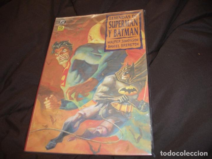 C&oacute;mics: Leyendas de superman y batman precintada completa 3 tomos - Foto 1