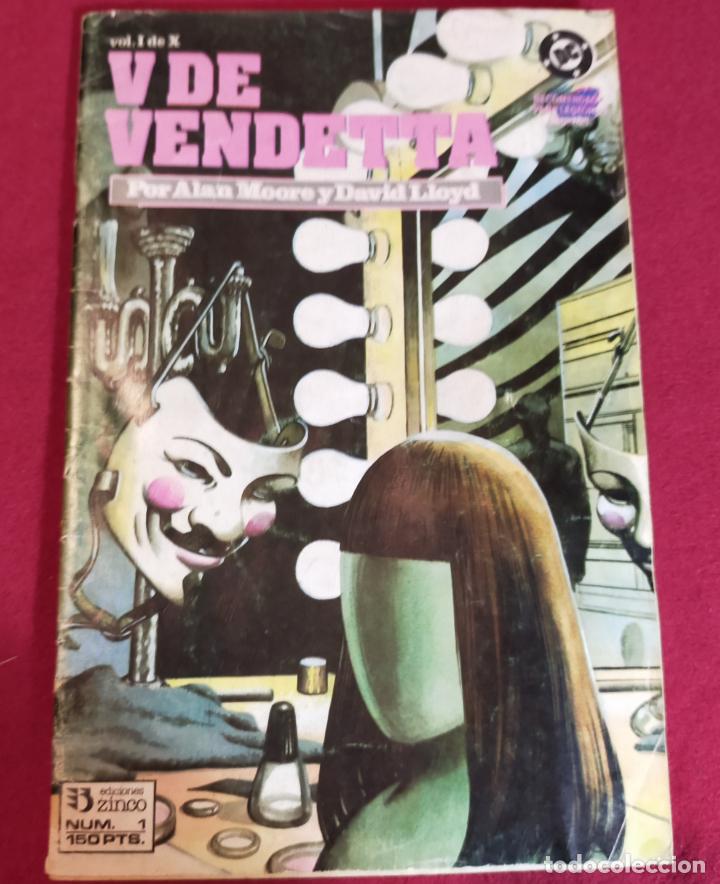 V DE VENDETA Nº 1 (Tebeos y Comics - Zinco - Otros)