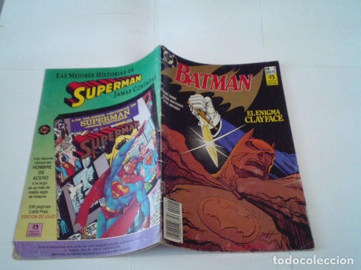 C&oacute;mics: BATMAN - EL ENIGMA CLAYFACE - COMPLETA - 2 NUMEROS - EDICIONES ZINCO - DC - GORBAUD - CJ 124 - Foto 2