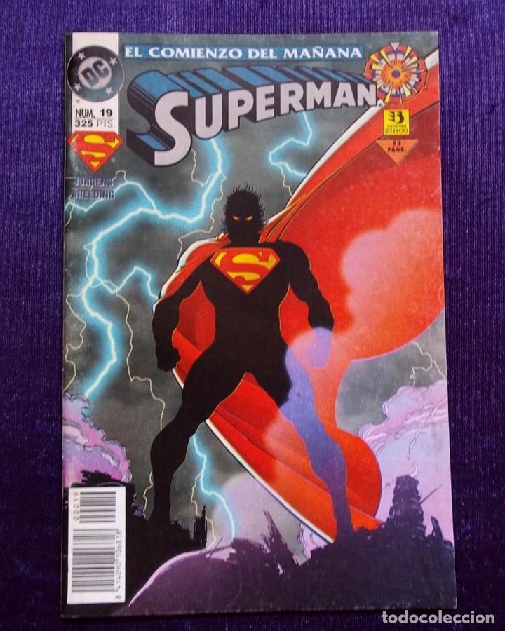 C&oacute;mics: COMIC SUPERMAN EL COMIENZO DEL MA&Ntilde;ANA N&ordm;19 DC E.ZINCO 52 PAGS. B - Foto 1