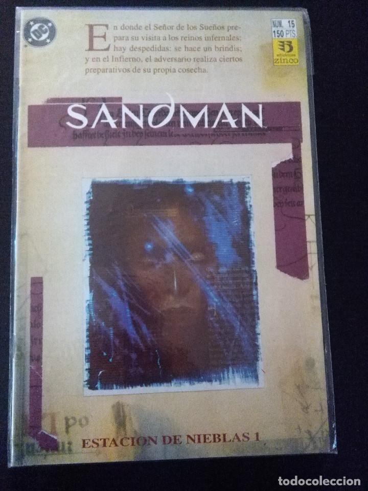 C&oacute;mics: SANDMAN 15-ESTACION DE NIEBLAS-ZINCO - Foto 1