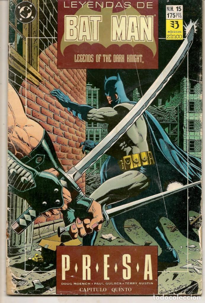 C&oacute;mics: LEYENDAS DE BATMAN. N&ordm; 15. DC / ZINCO. (C/A49) - Foto 1