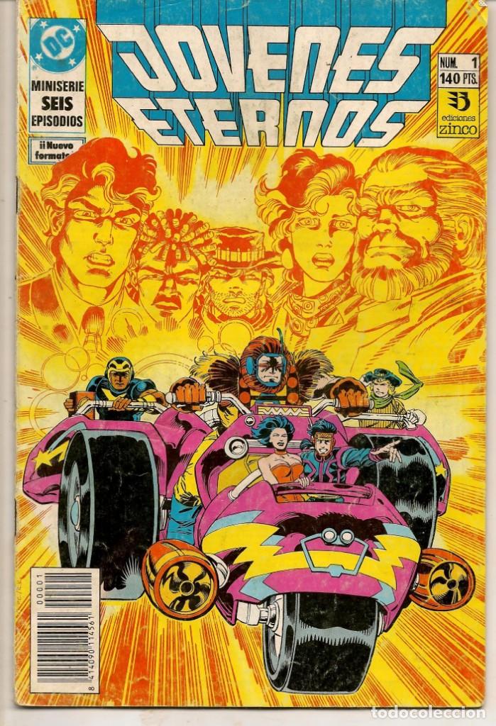 C&oacute;mics: J&Oacute;VENES ETERNOS. N&ordm; 1. DC / ZINCO. (C/A49) - Foto 1