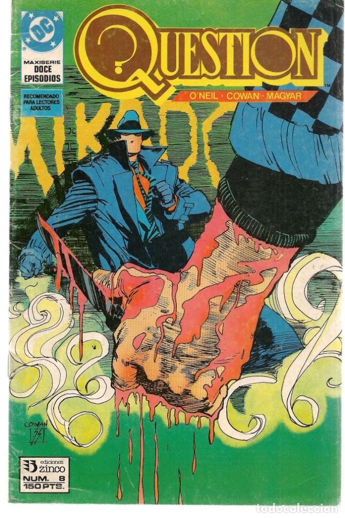 C&oacute;mics: QUESTION. N&ordm; 8. DC / ZINCO (C/A21) - Foto 1